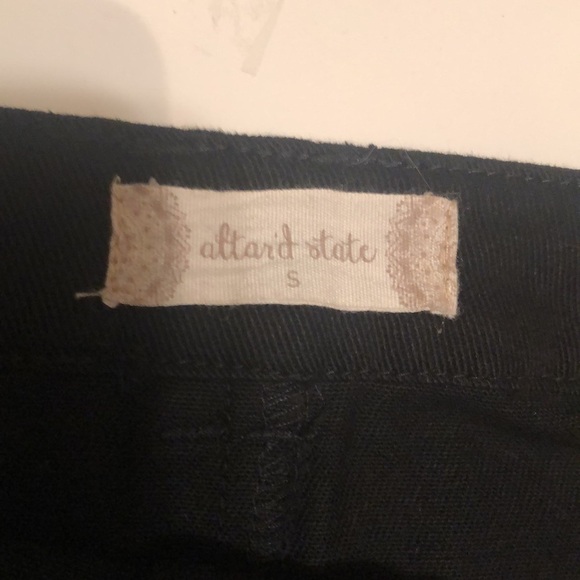 Altar’d state denim skirt . Sz small - Picture 4 of 6